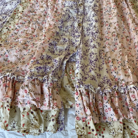 Free People Lost in you floral tunic mini dress - Picture 9 of 15